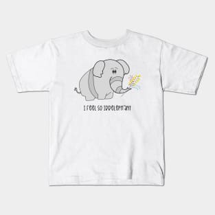 I Feel So Irrelephant Kids T-Shirt